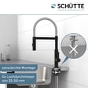 Schütte Spültischarmatur MIAMI | Schwarz 5