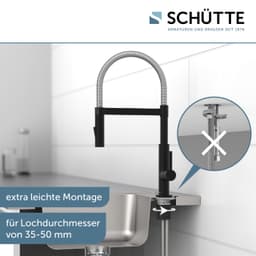 Schütte Spültischarmatur MIAMI | Schwarz