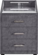 ED EXCITING DESIGN Nachtkonsole Moon | Grau 2