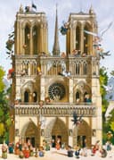 HEYE Puzzle Vive Notre Dame!, Loup, 1000 Puzzleteile | Mehrfarbig