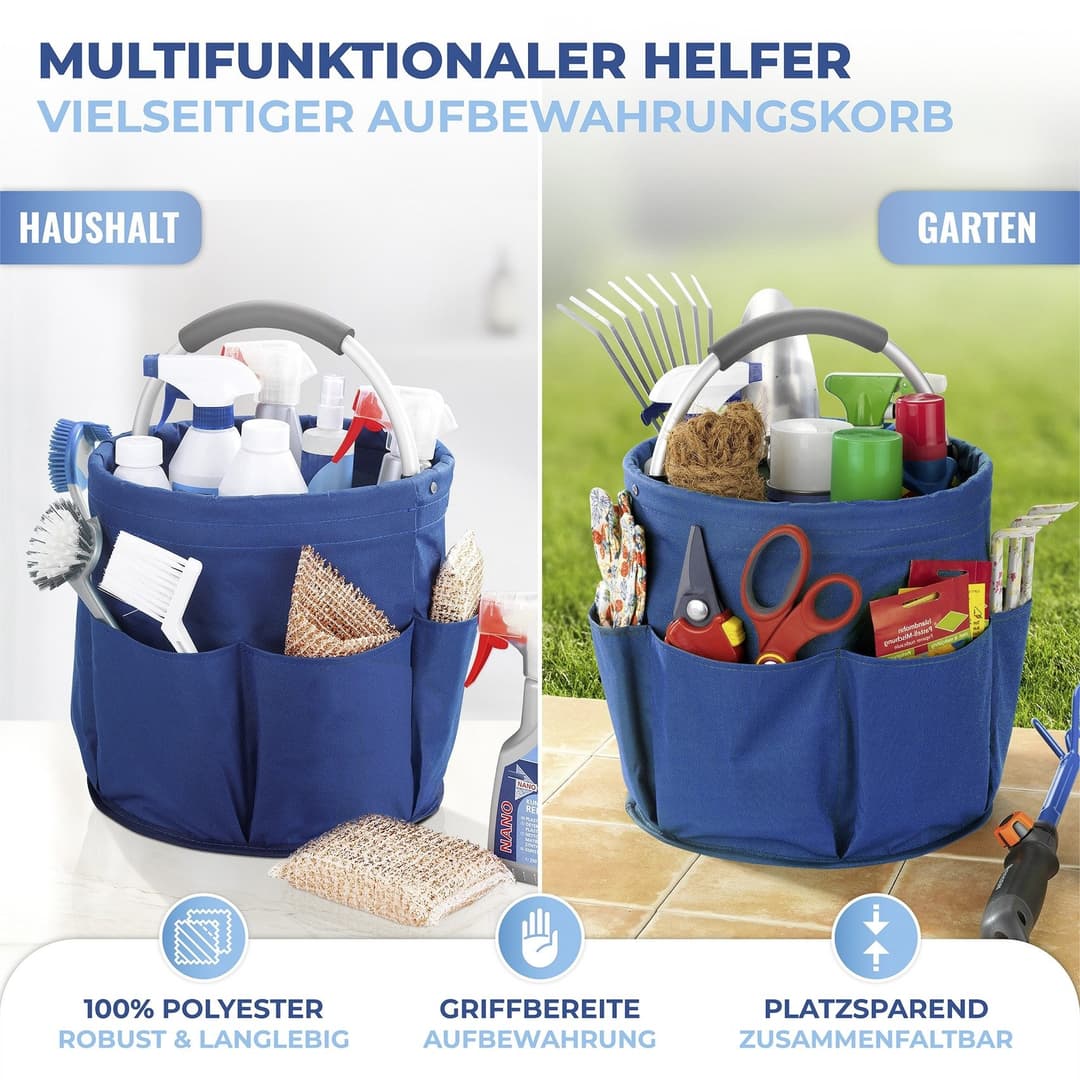 Maximex Organizer Universal-Reinigungs-Caddy | Blau