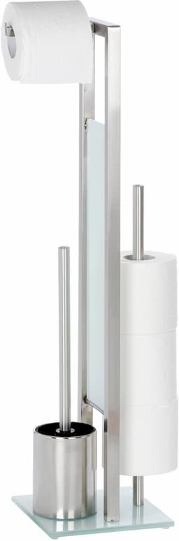 WENKO WC-Garnitur Rivalta | Silber