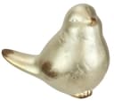 I.GE.A. Dekofigur Vogel aus Keramik | Gold 2