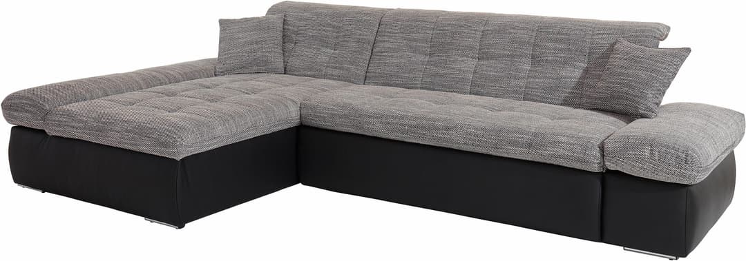 DOMO collection Ecksofa Moric | Grau