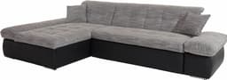DOMO collection Ecksofa Moric | Grau