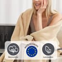 Wohndecke Luxus | Beige 3