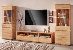 OTTO home Wohnwand Vetro | Holztöne
