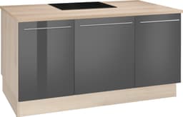 OPTIFIT Kücheninsel Bern | Grau