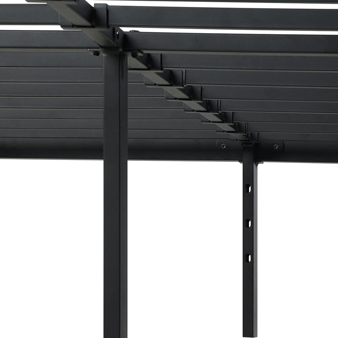 ATLANTIC home collection Metallbett Rafael | Schwarz