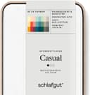 Schlafgut Spannbettlaken CASUAL | Weiß 4