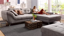 Jockenhöfer Gruppe Ecksofa San Francisco | Braun