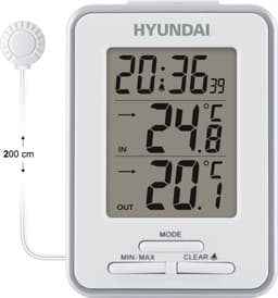 Hyundai WS1021 Wetterstation | Weiß