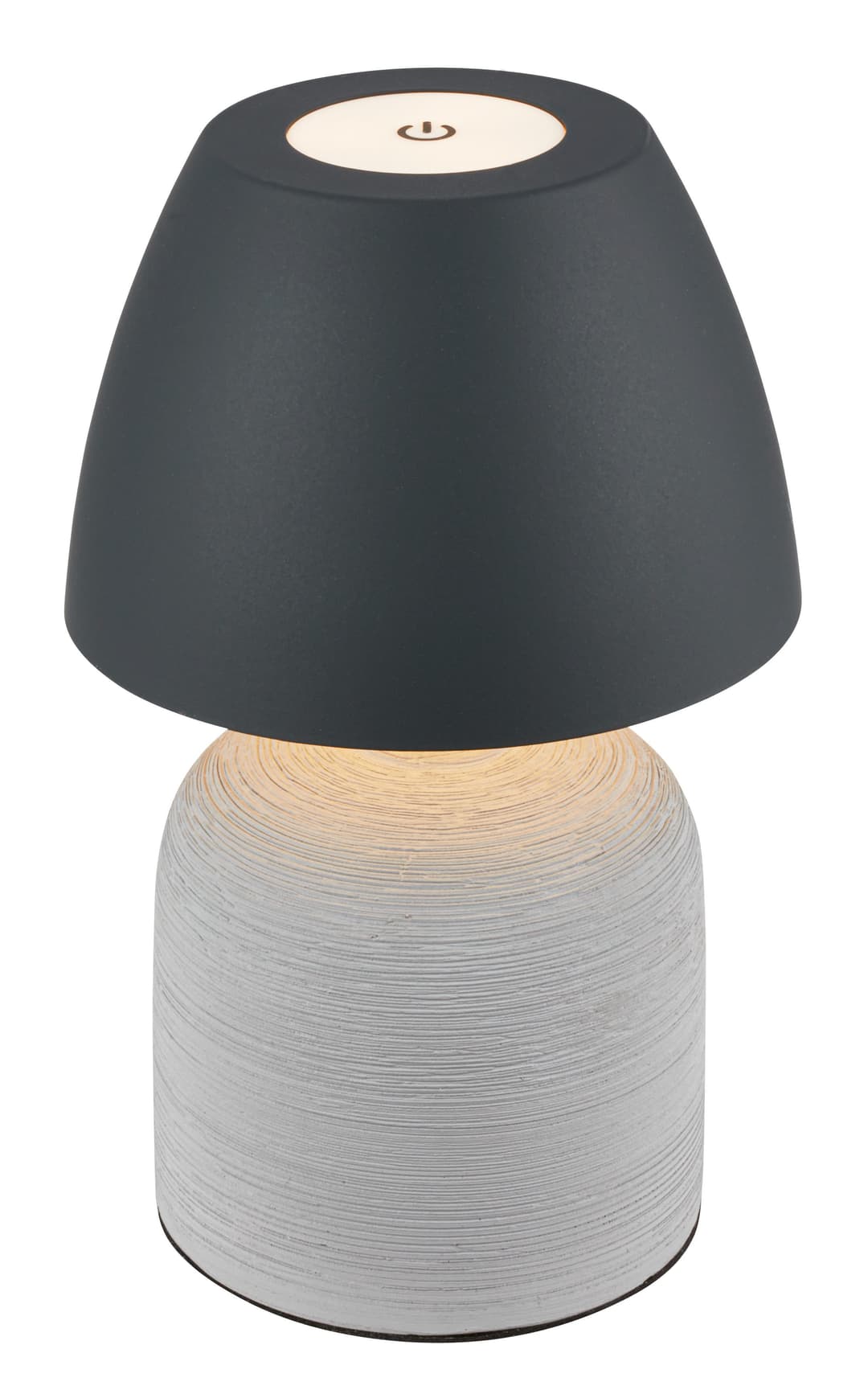 Briloner Leuchten LED Außen-Tischleuchte CERA 7593015 | Grau