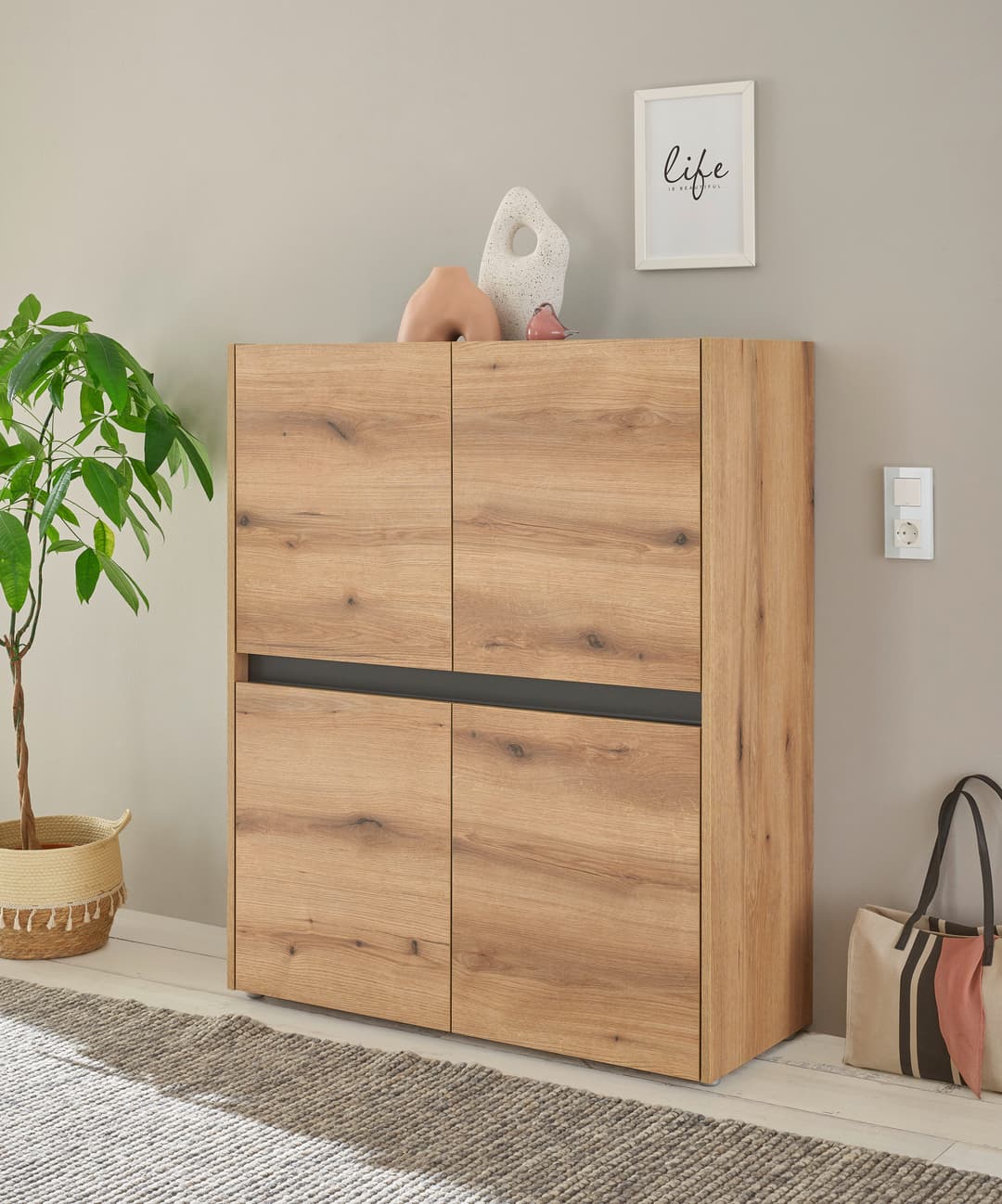Home affaire Highboard City/Giron | Braun