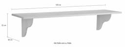 OTTO home Wandboard Mexico | Holztöne