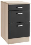OPTIFIT Unterschrank Faro | Schwarz