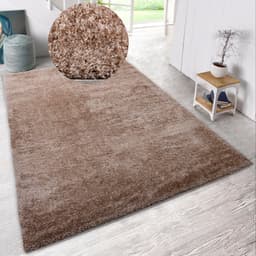 my home Hochflor-Teppich Malin | Beige