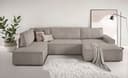 Home affaire Wohnlandschaft SHERWOOD | Grau