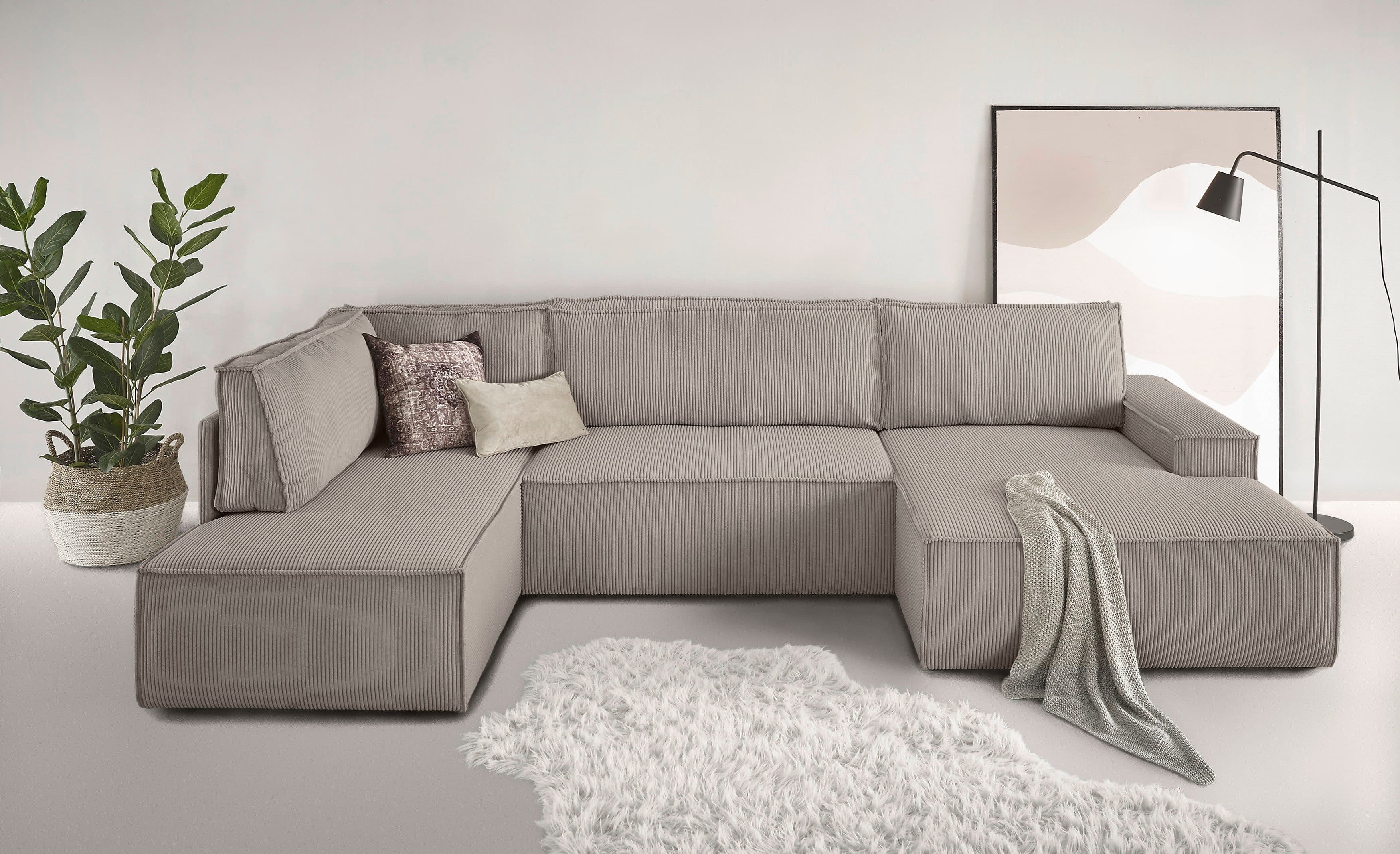 Home affaire Wohnlandschaft SHERWOOD | Grau