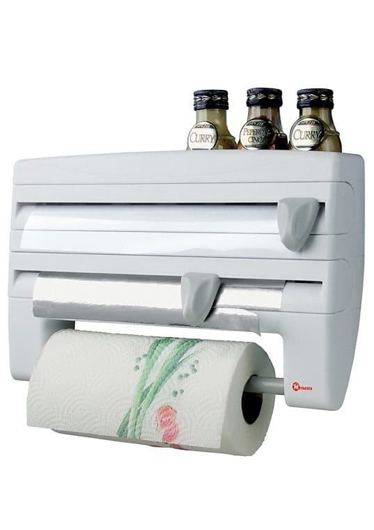 Metaltex Roll'n Roll Küchenrollenhalter | Weiß