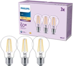 Philips LED-Leuchtmittel Classic 60W Non-Dim | Weiß