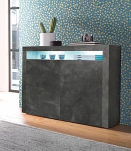 borchardt Möbel Highboard Santa Fe | Grau