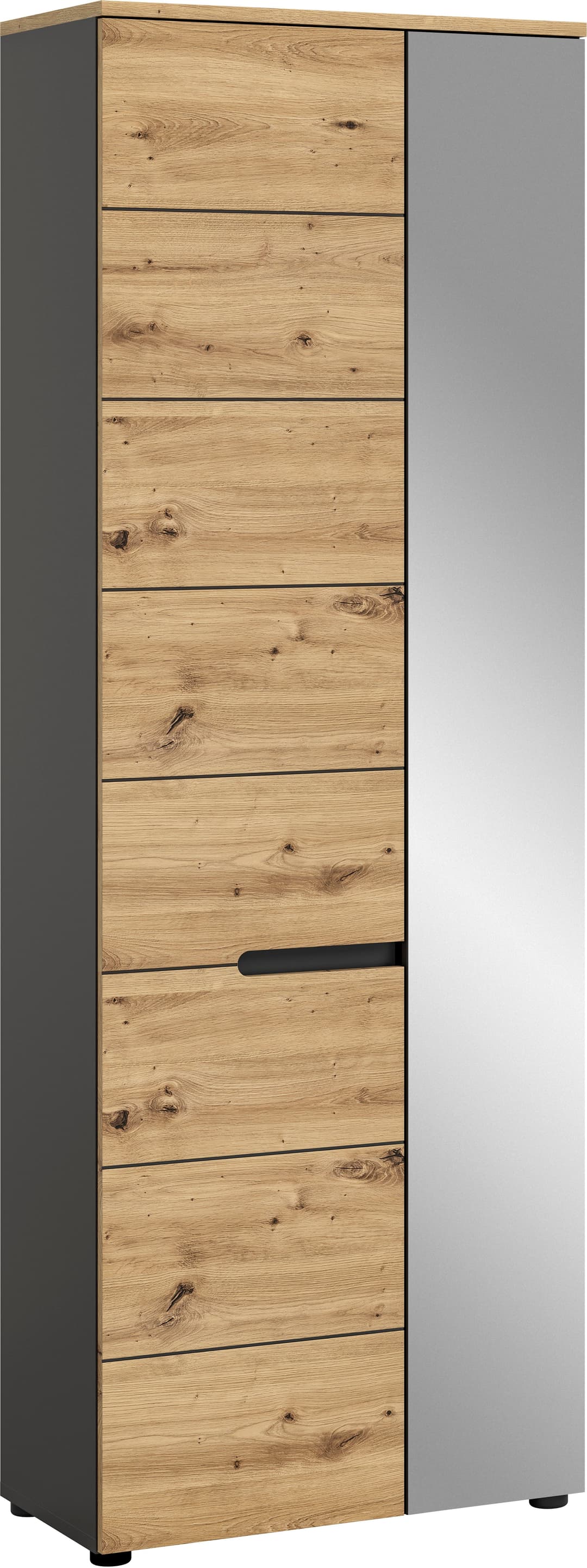 Home affaire Garderobenschrank REHAT | Grau