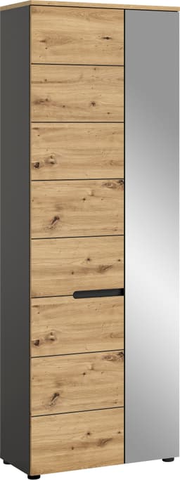 Home affaire Garderobenschrank REHAT | Grau