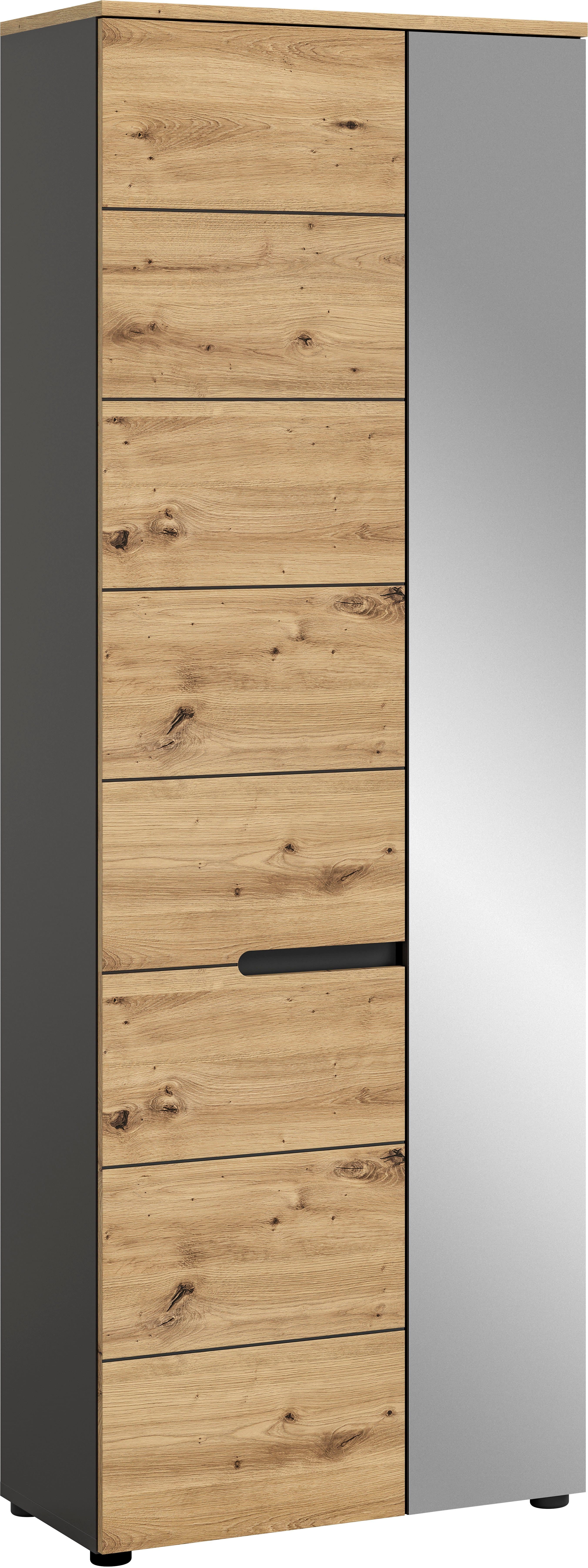 Home affaire Garderobenschrank REHAT | Grau