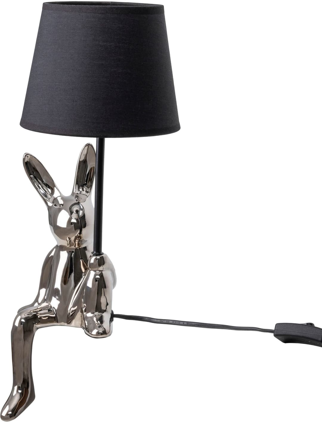 Näve Helge Hase Tischleuchte | Silber