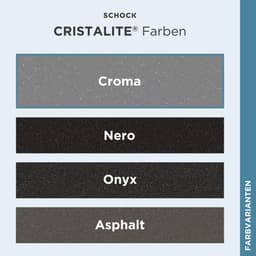 Schock Granitspüle Typos D-100 S | Grau