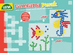 Lena Kreativset Mosaik Set Panorama XL transparent | Mehrfarbig