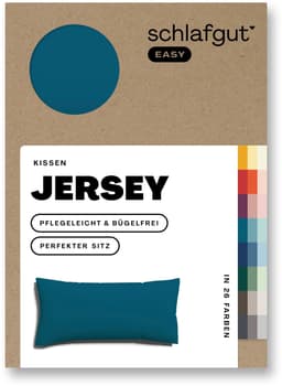 Schlafgut EASY JERSEY Kissenbezug | Türkis