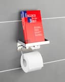 WENKO Toilettenpapierhalter | Silber 5