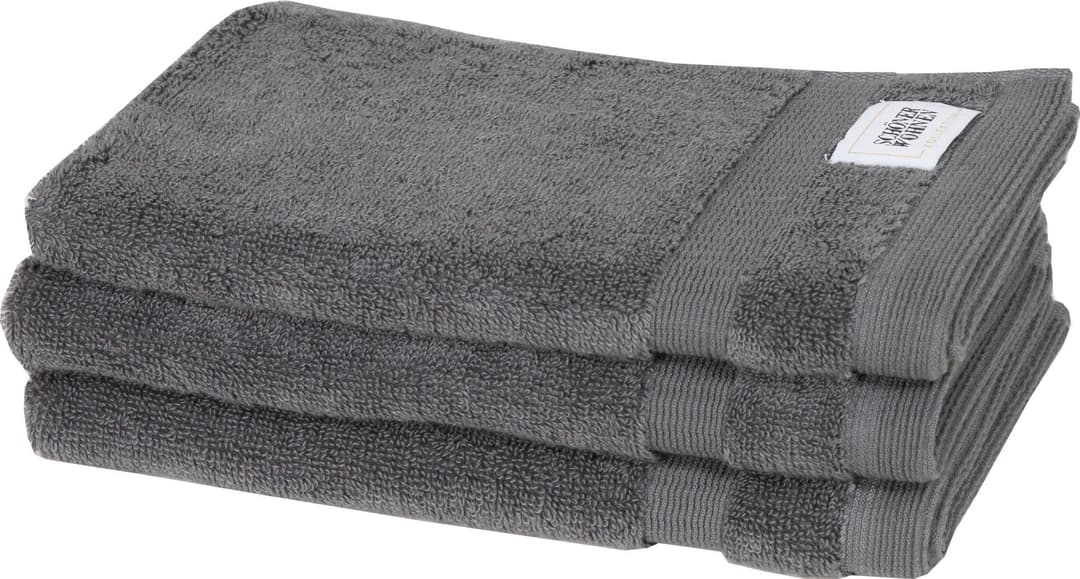SCHÖNER WOHNEN-Kollektion Gästehandtuch Cuddly | Grau