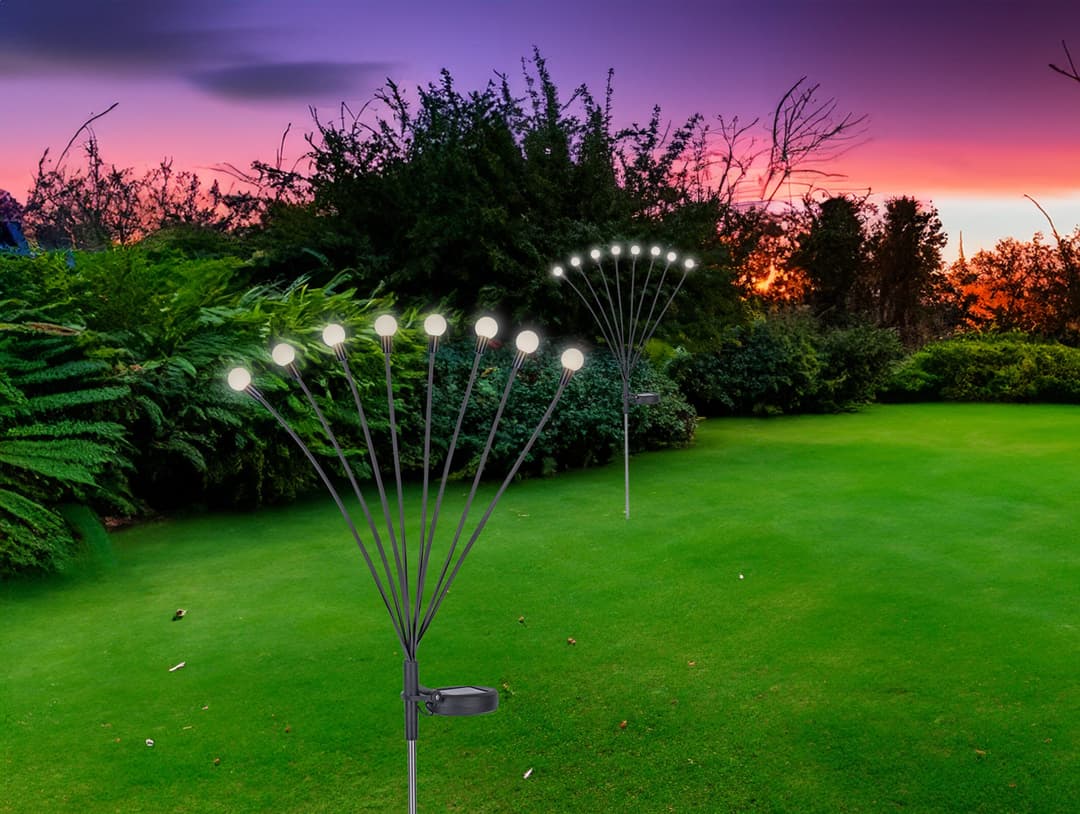 GLOBO LIGHTING LED Solarleuchte SOLAR | Schwarz
