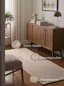 HANSE Home Wollteppich Calmio | Weiß 3