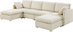 ATLANTIC home collection Wohnlandschaft | Weiß