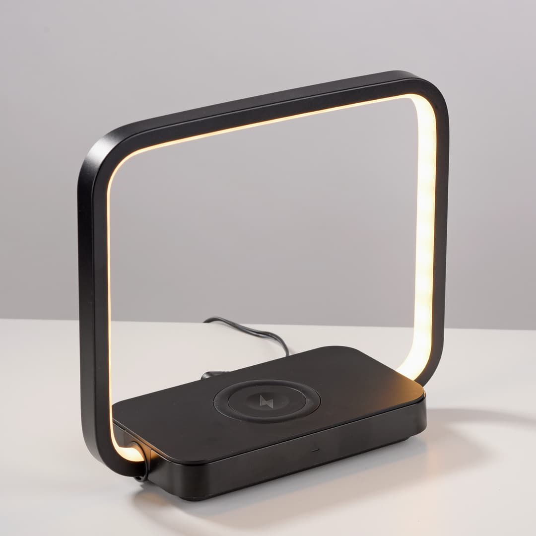 JUST LIGHT Tischleuchte OMARI | Schwarz