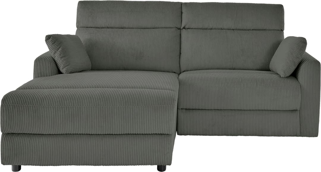 OTTO home Ecksofa JENNA L-Form, 209cm | Grau