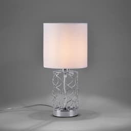 JUST LIGHT Tischleuchte DEVA | Silber