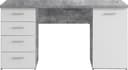 FORTE Schreibtisch Netta | Grau 2