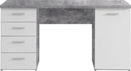 FORTE Schreibtisch Netta | Grau