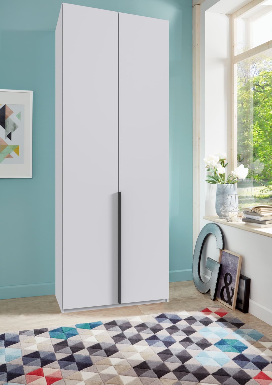 Wimex Kleiderschrank Mugano | Weiß