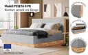 COTTA Polsterbett PESETA | Beige 3