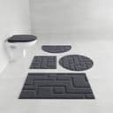 Grund Badematte Riana | Grau