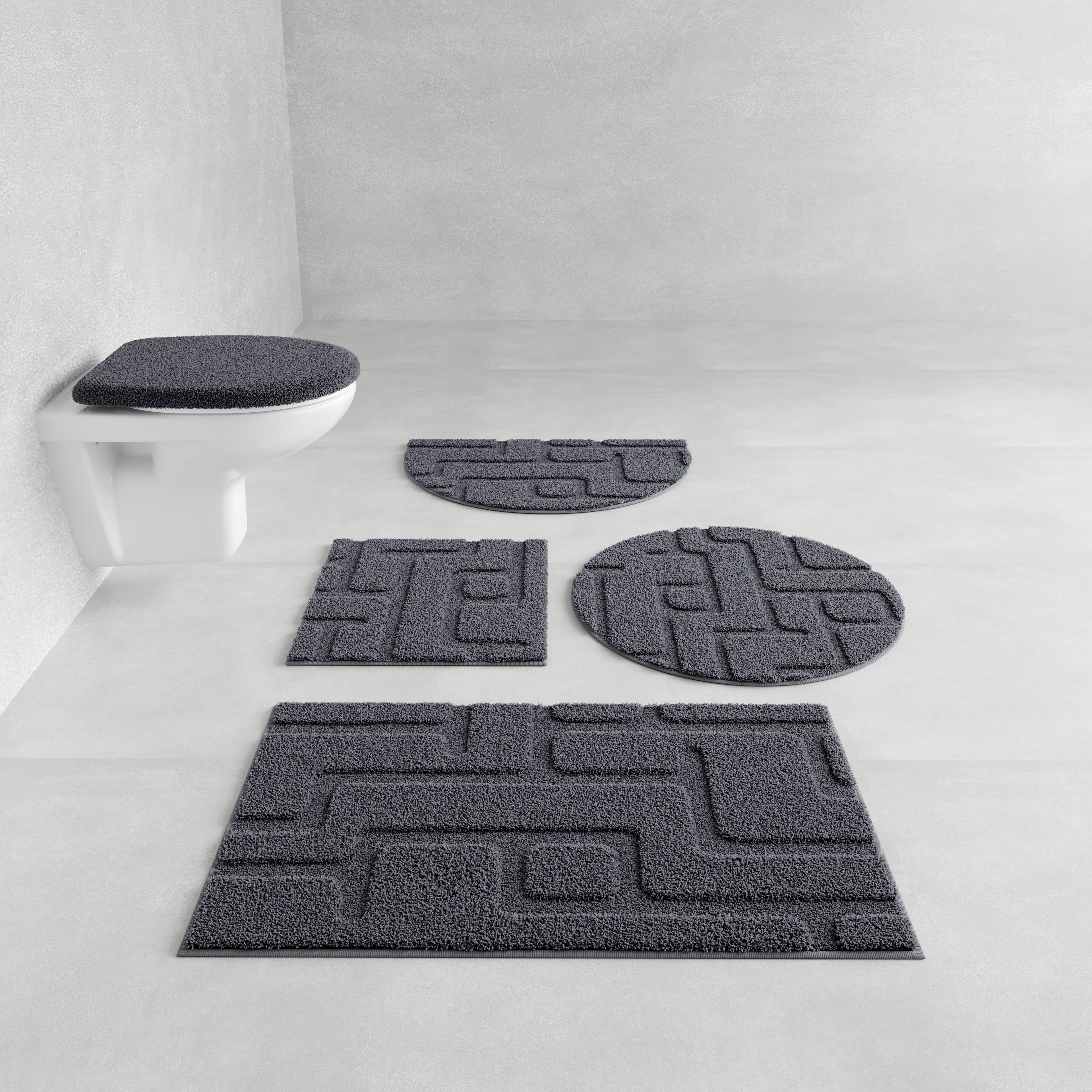 Grund Badematte Riana | Grau
