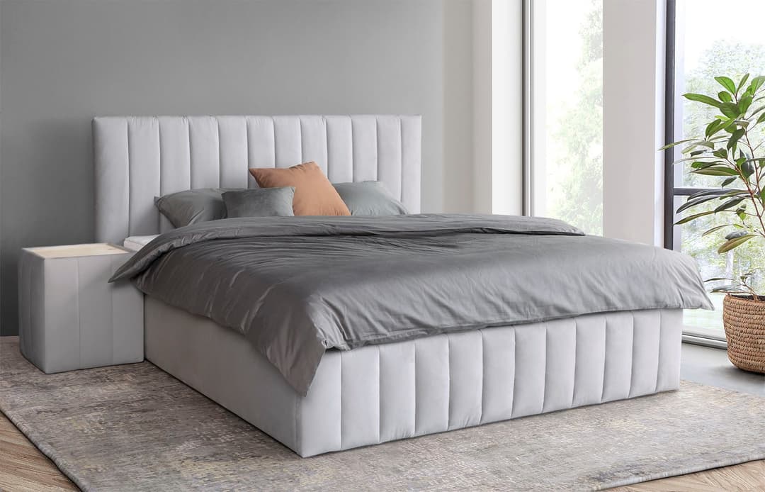 Home affaire Polsterbett Effy | Grau