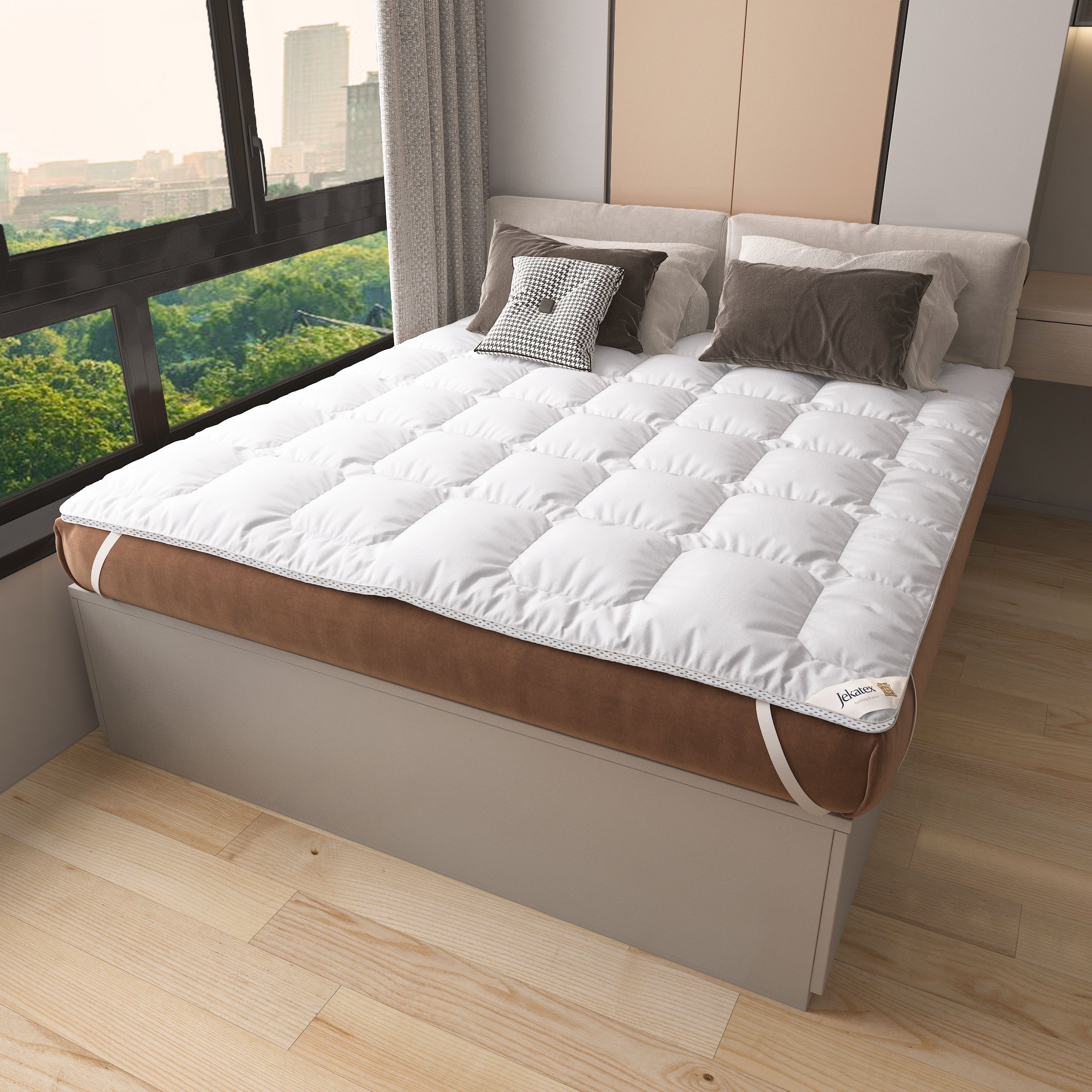Matratzenauflage Duo Premium 5 Sterne | Weiß
