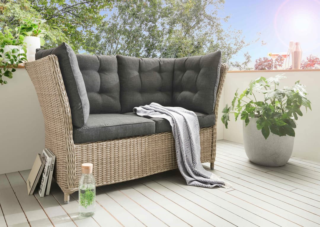 Destiny Gartenlounge-Bank PALMA | Beige